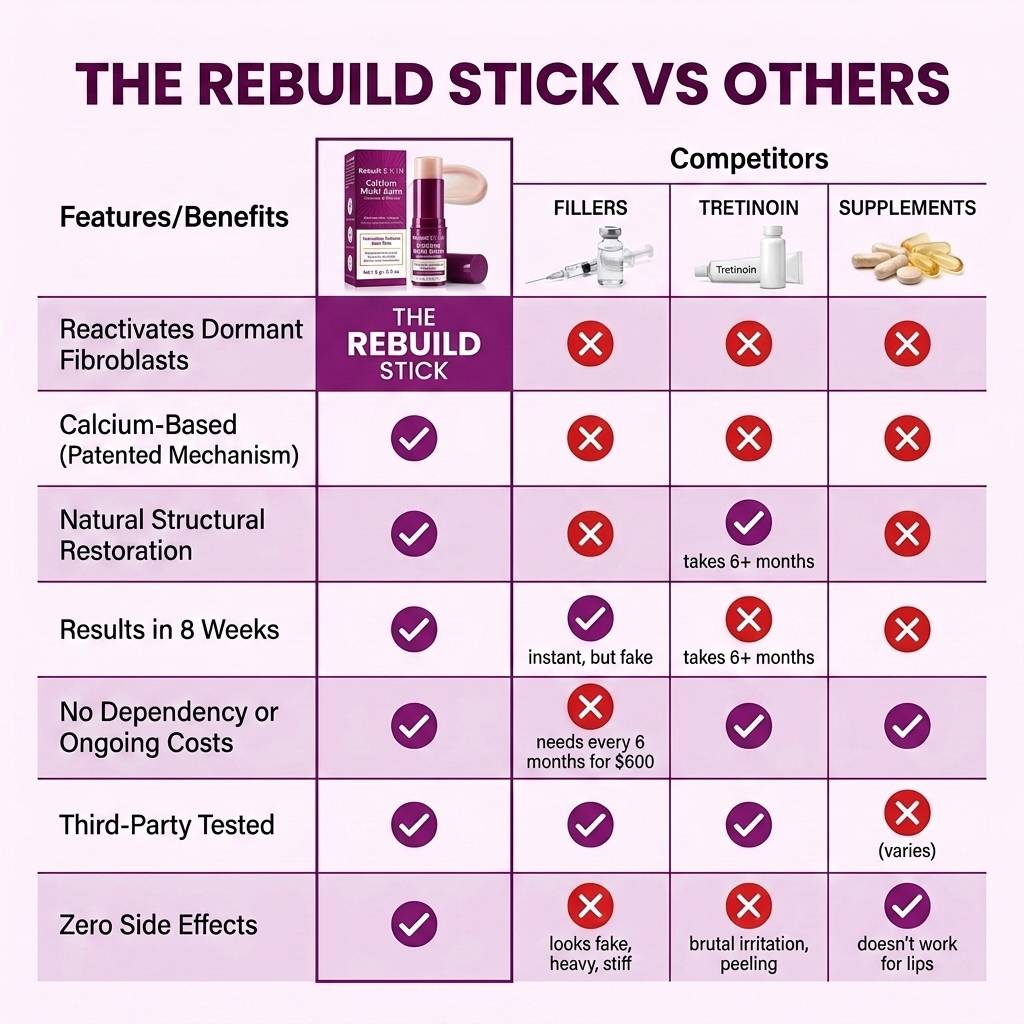 The Rebuild Stick: The Korean Beauty Secret to Erasing Vertical Lip Lines